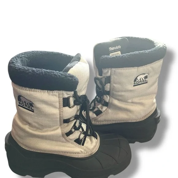 Sorel Cumberland Waterproof Insulated Lightweight Boots Size 8.5 Gray - Picture 4 of 7